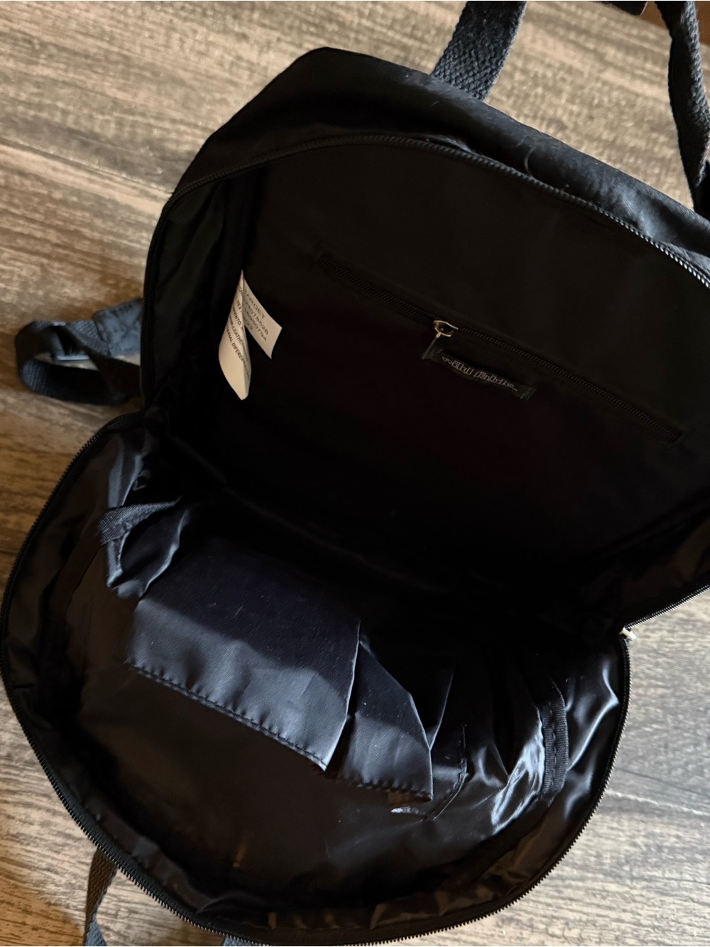 Small Black Backpack - Picture 3 of 3